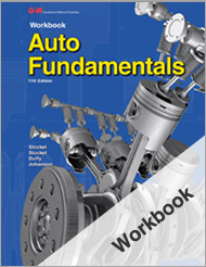 Auto Fundamentals, Workbook, 11th Edition