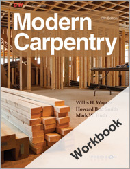 Modern Carpentry, 12th Edition, Workbook