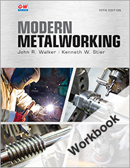 Modern Metalworking, 10th Edition, Workbook