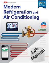 Modern Refrigeration and Air Conditioning, 20th Edition, Lab Manual