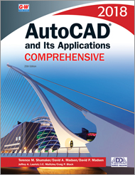 AutoCAD and Its Applications Comprehensive 2018, 25th Edition