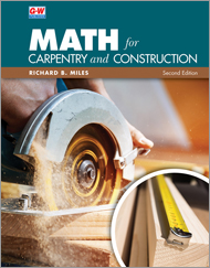 Math for Carpentry and Construction 2e, Online Textbook