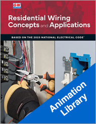 Residential Wiring Concepts and Applications, Animations Library