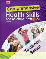 Select Online Textbook, Comprehensive Health Skills for Middle School 2e