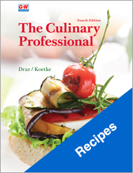 The Culinary Professional 4e, Recipes