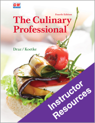 The Culinary Professional 4e, Online Instructor Resources