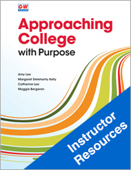 Approaching College with Purposee, Instructor Resources