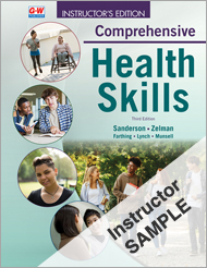 Comprehensive Health Skills 3e, California Online Instructor Resource Suite Sample