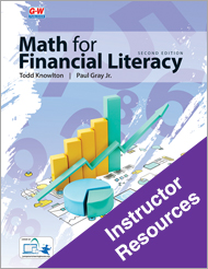 Math for Financial Literacy 2e, Instructor Resources