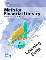 Math for Financial Literacy 2e, Online Learning Suite