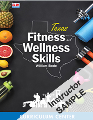 Texas Fitness and Wellness Skills Curriculum Center Sample