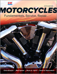Motorcycles: Fundamentals, Service, Repair 5e, Online Textbook
