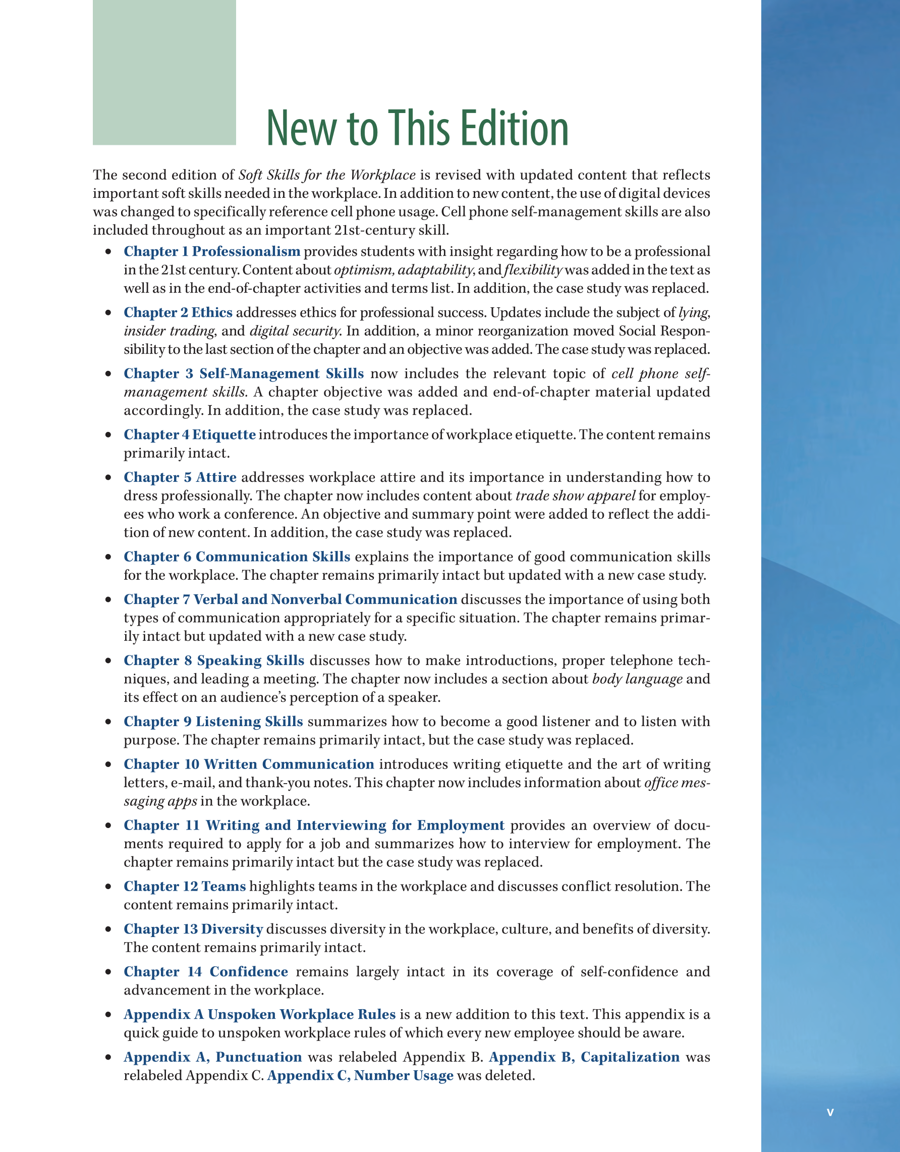 Printable Soft Skills For The Workplace 2e Page V printable-soft-skills-for-the-workplace-2e-page-v