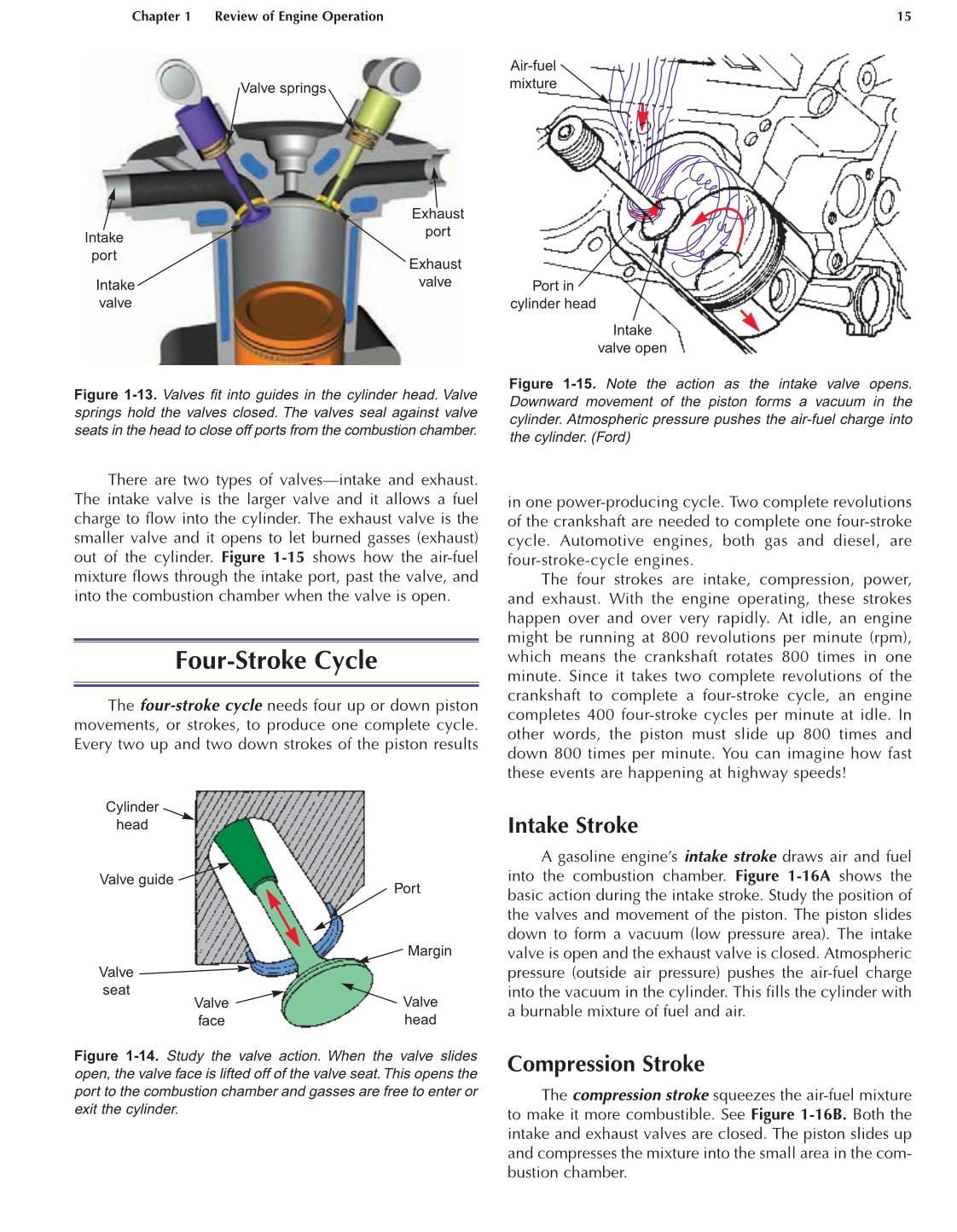 Auto Engine Repair, A1, 5th Edition page 15
