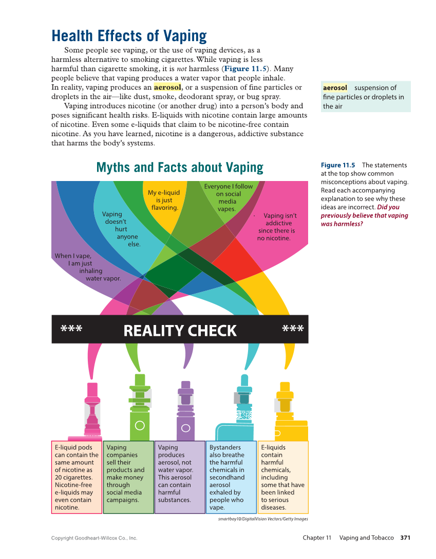 Comprehensive Health Skills 3e page 371