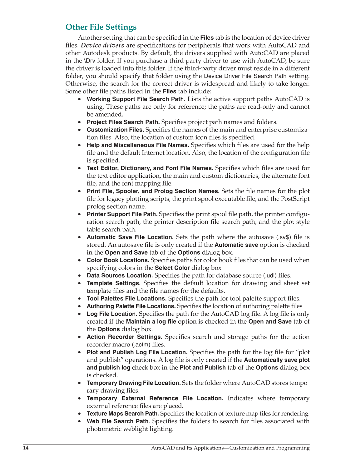 AutoCAD and Its Applications—Customization and Programming 2013, 1st Edition page 14