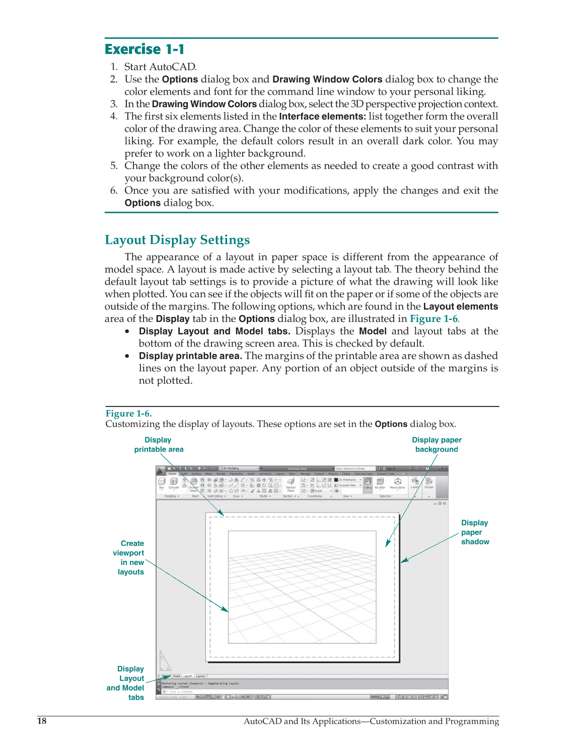 AutoCAD and Its Applications—Customization and Programming 2013, 1st Edition page 18