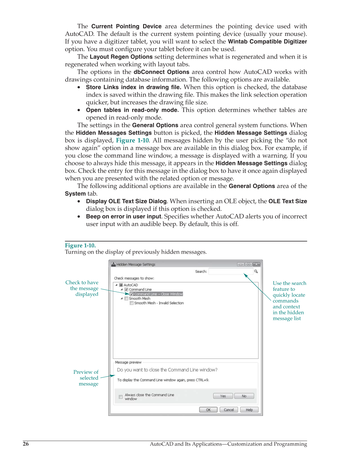 AutoCAD and Its Applications—Customization and Programming 2013, 1st Edition page 26
