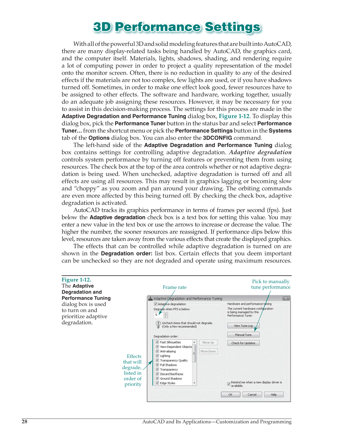 AutoCAD and Its Applications—Customization and Programming 2013, 1st Edition page 28