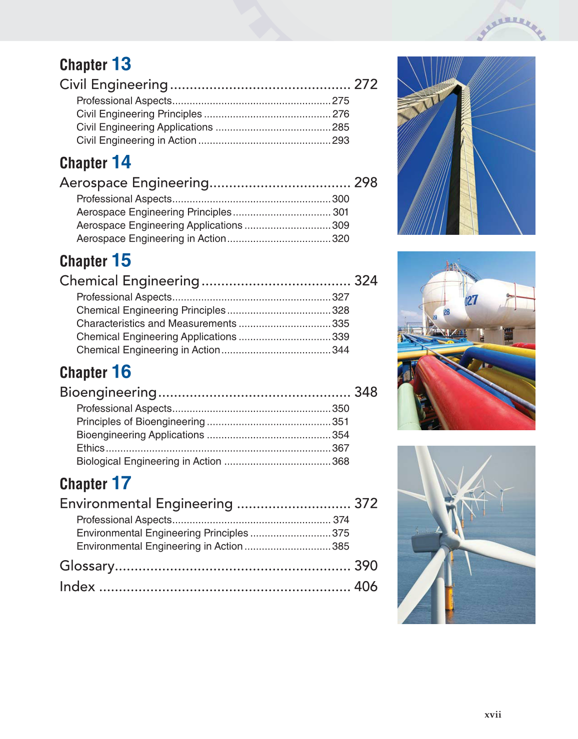 Engineering Fundamentals: Design, Principles, and Careers, 2nd Edition page xvii