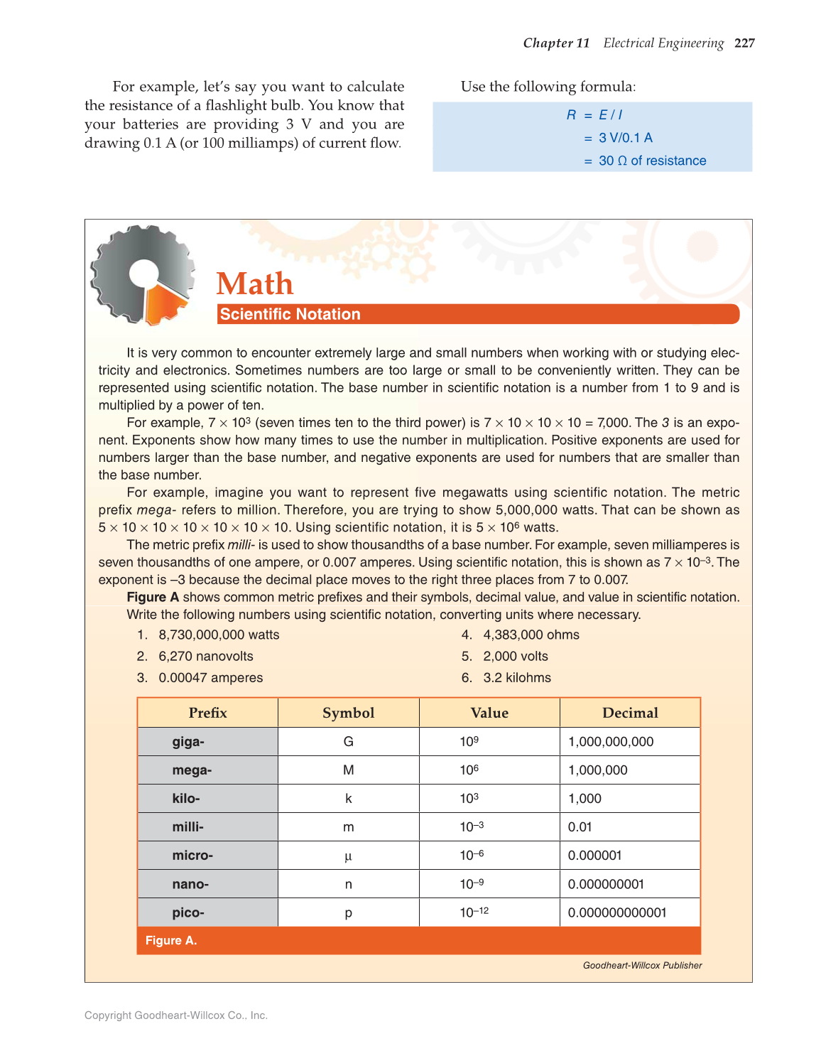Engineering Fundamentals: Design, Principles, and Careers, 2nd Edition page 227