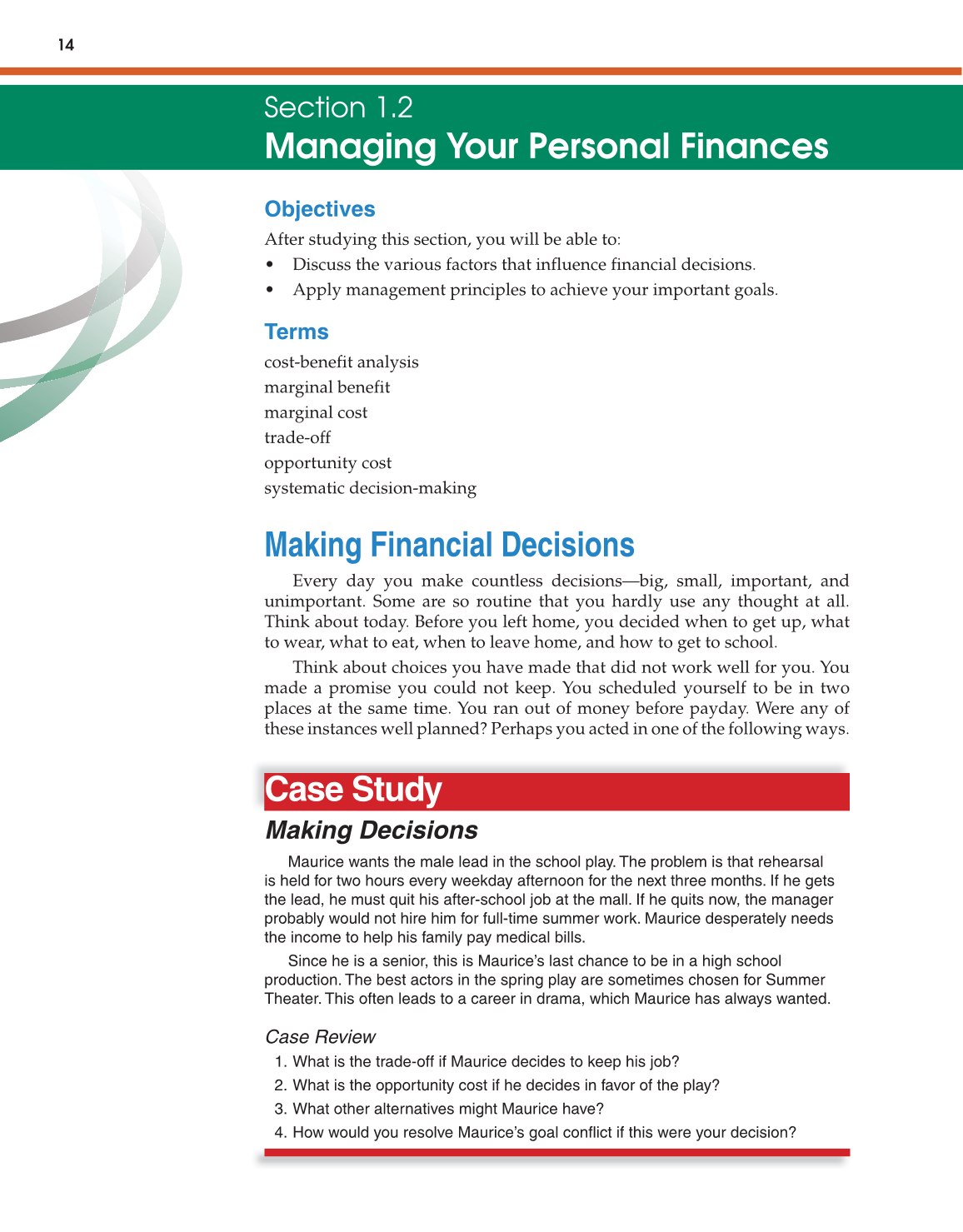 Foundations of Personal Finance, 9th Edition page 14