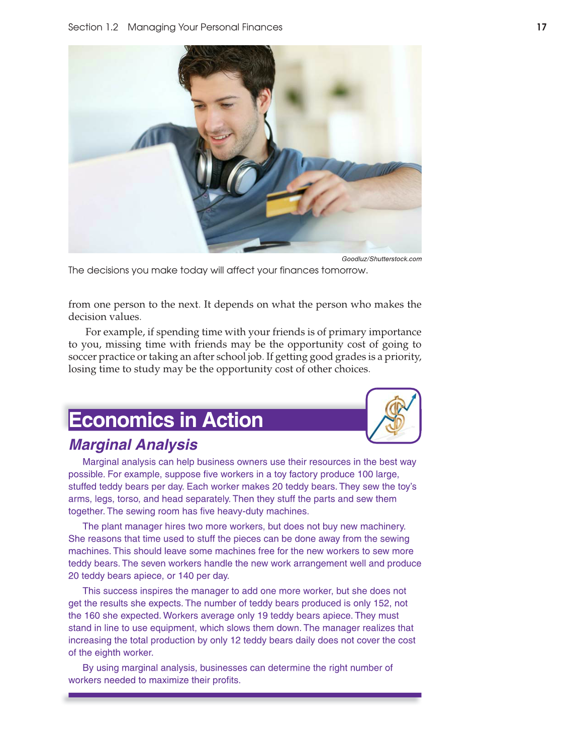 Foundations of Personal Finance, 9th Edition page 17