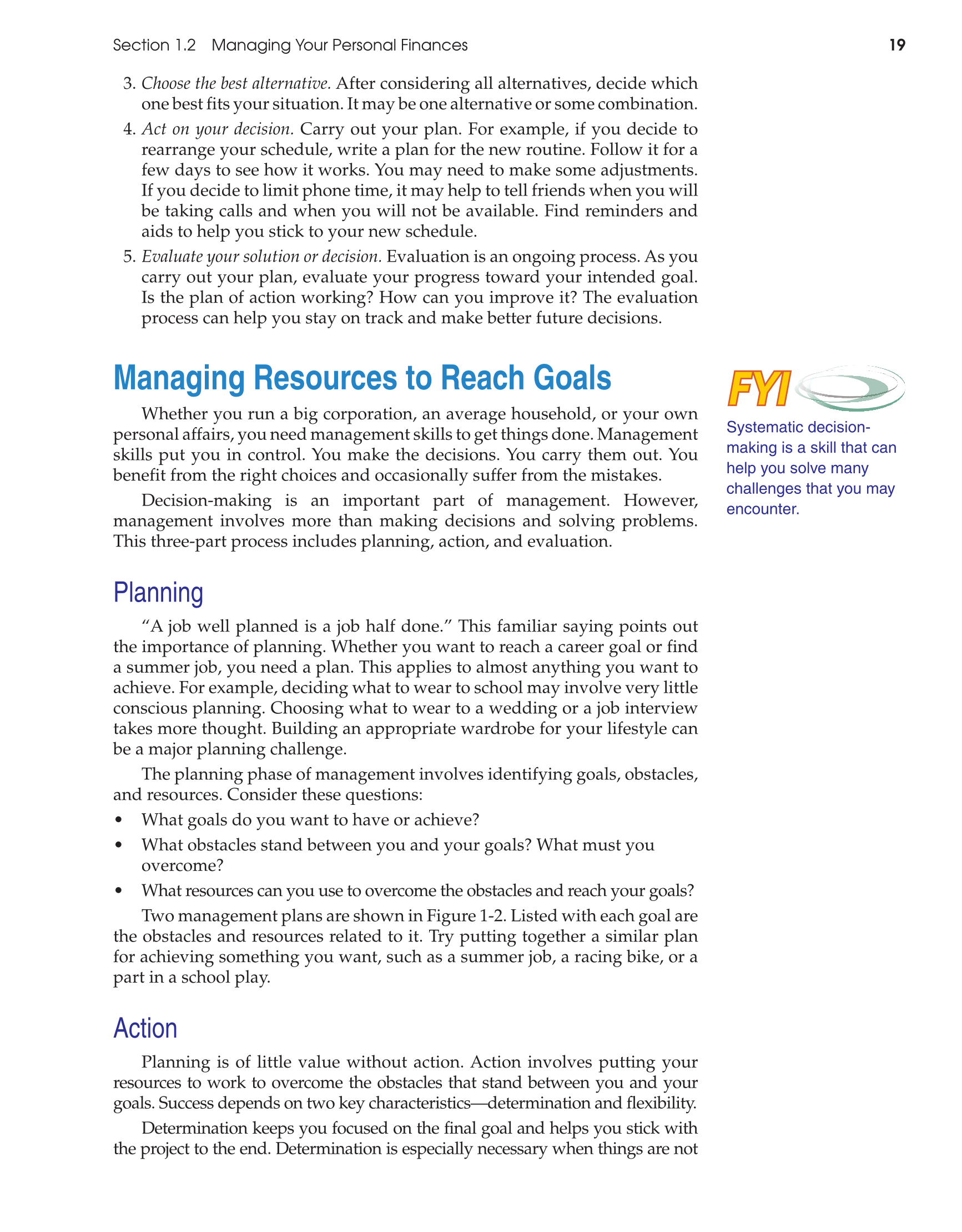 Foundations of Personal Finance, 9th Edition page 19