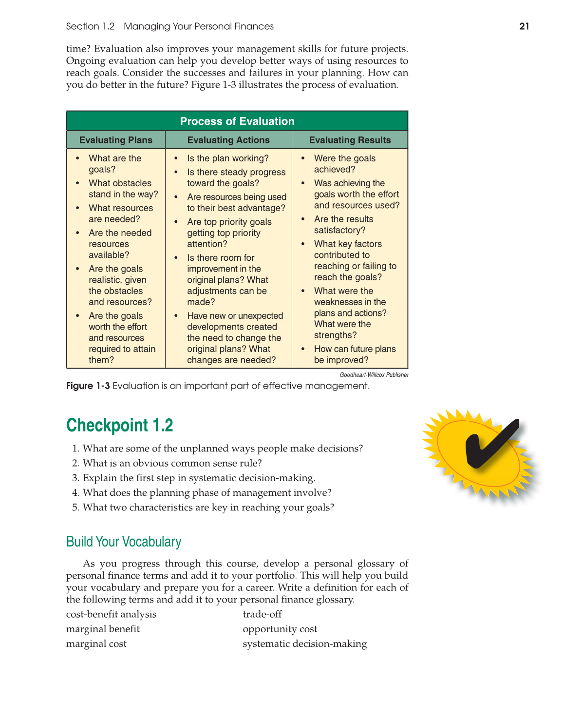 Foundations of Personal Finance, 9th Edition page 21
