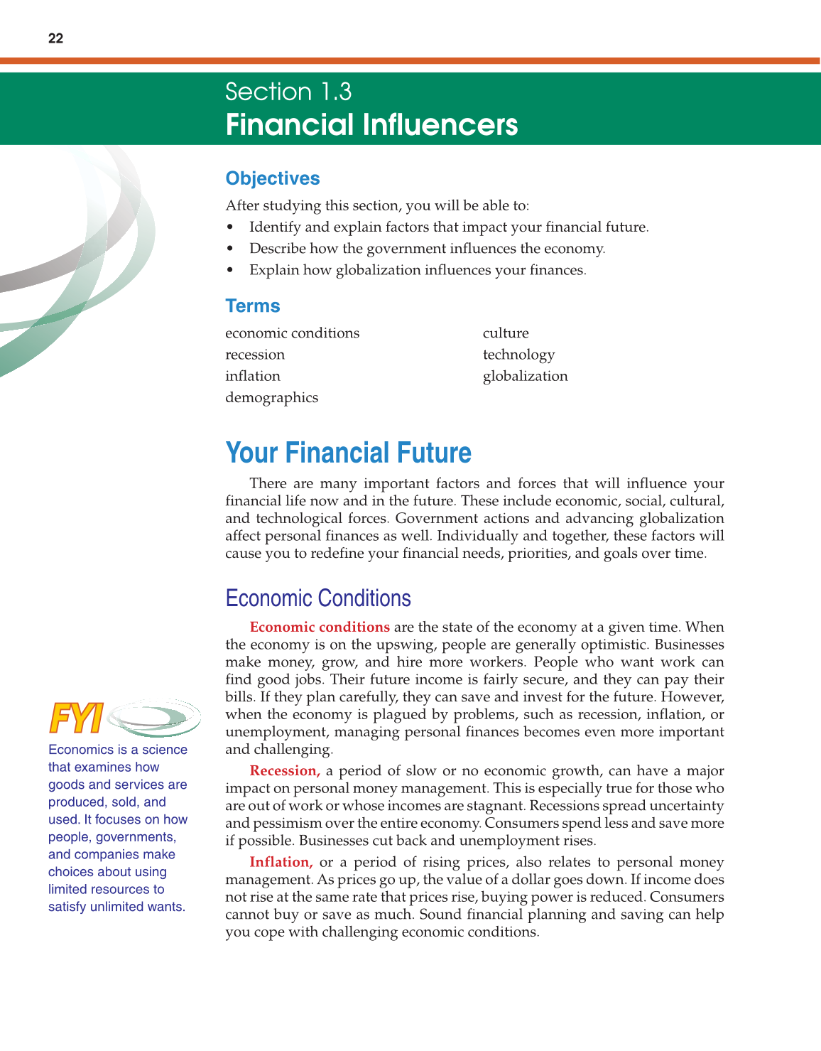 Foundations of Personal Finance, 9th Edition page 22