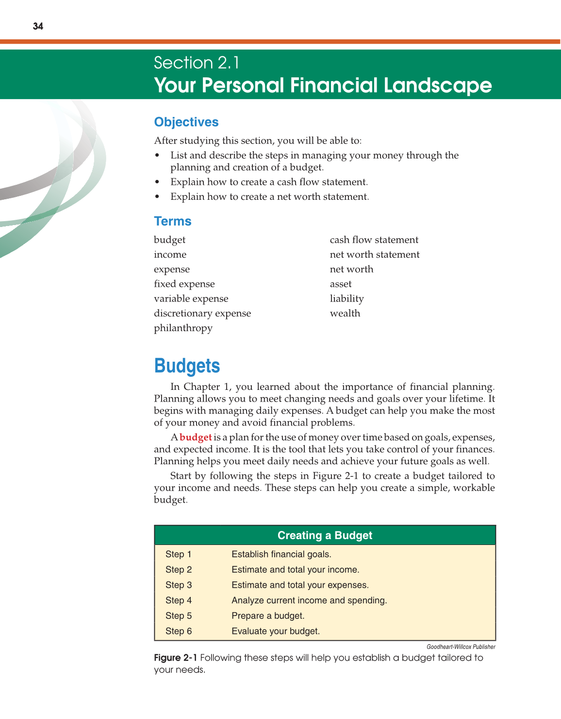 Foundations of Personal Finance, 9th Edition page 34