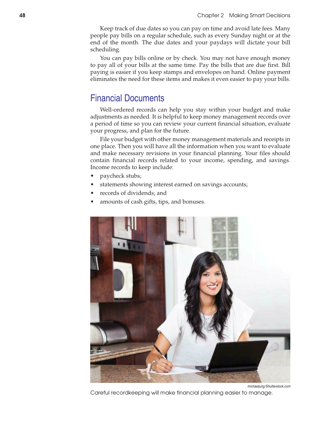 Foundations of Personal Finance, 9th Edition page 48