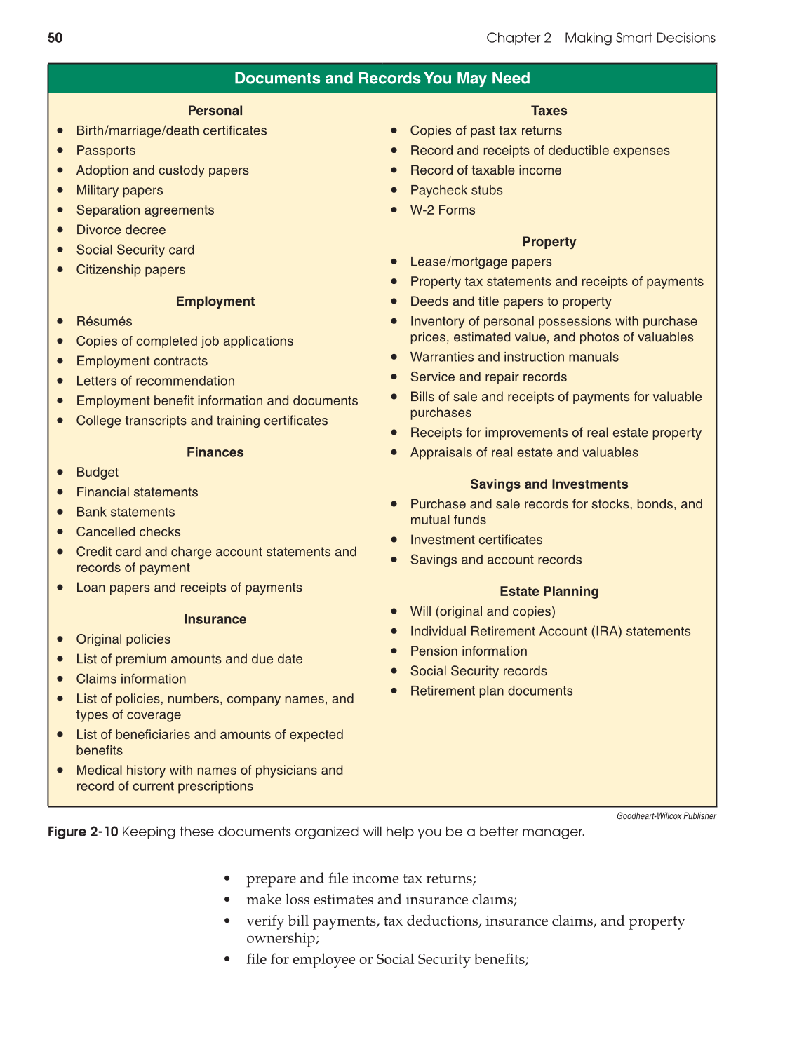 Foundations of Personal Finance, 9th Edition page 50