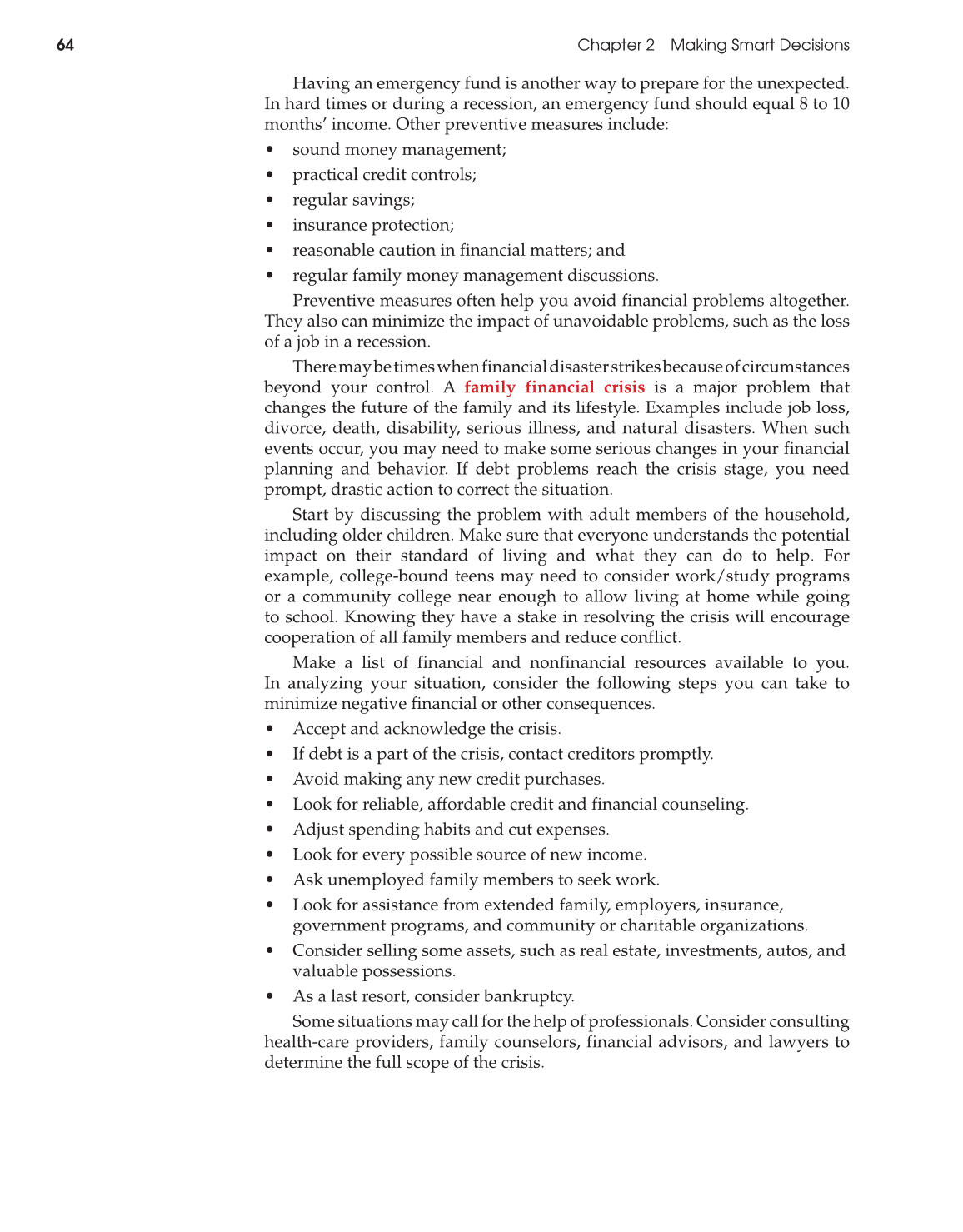 Foundations of Personal Finance, 9th Edition page 64