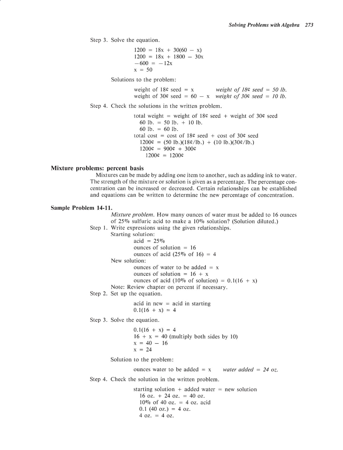 Applied Mathematics, 4th Edition page 273
