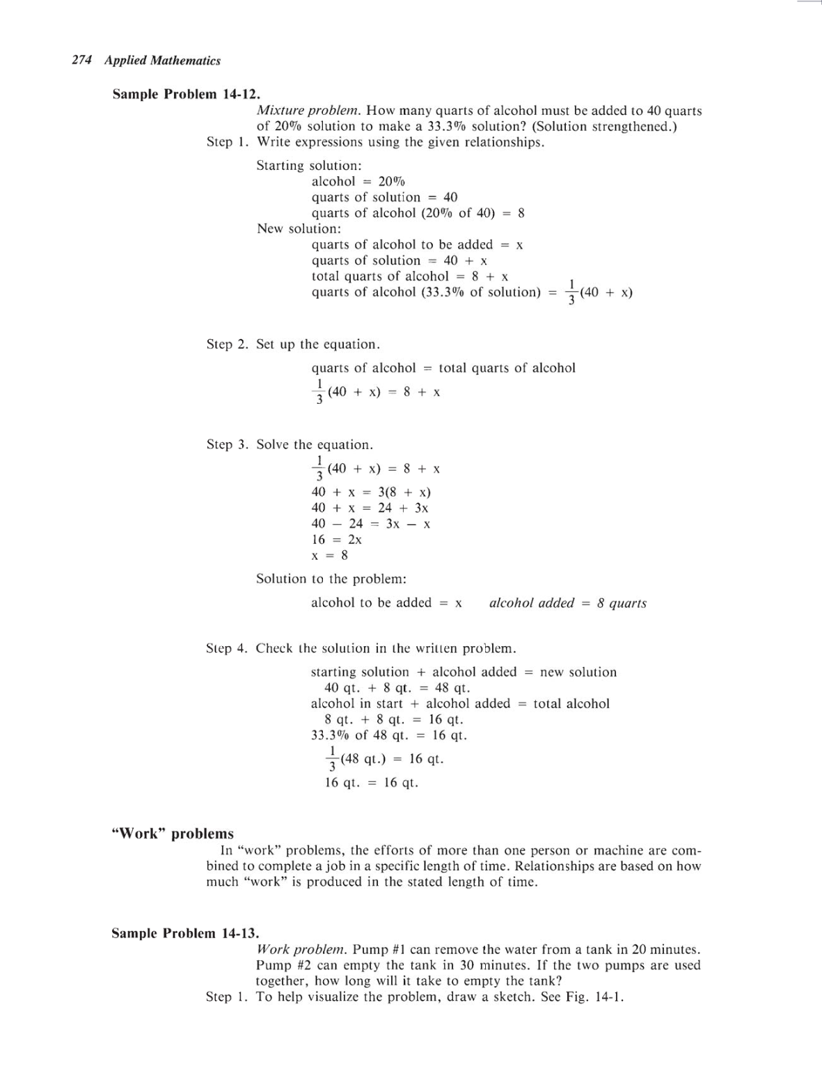 Applied Mathematics, 4th Edition page 274