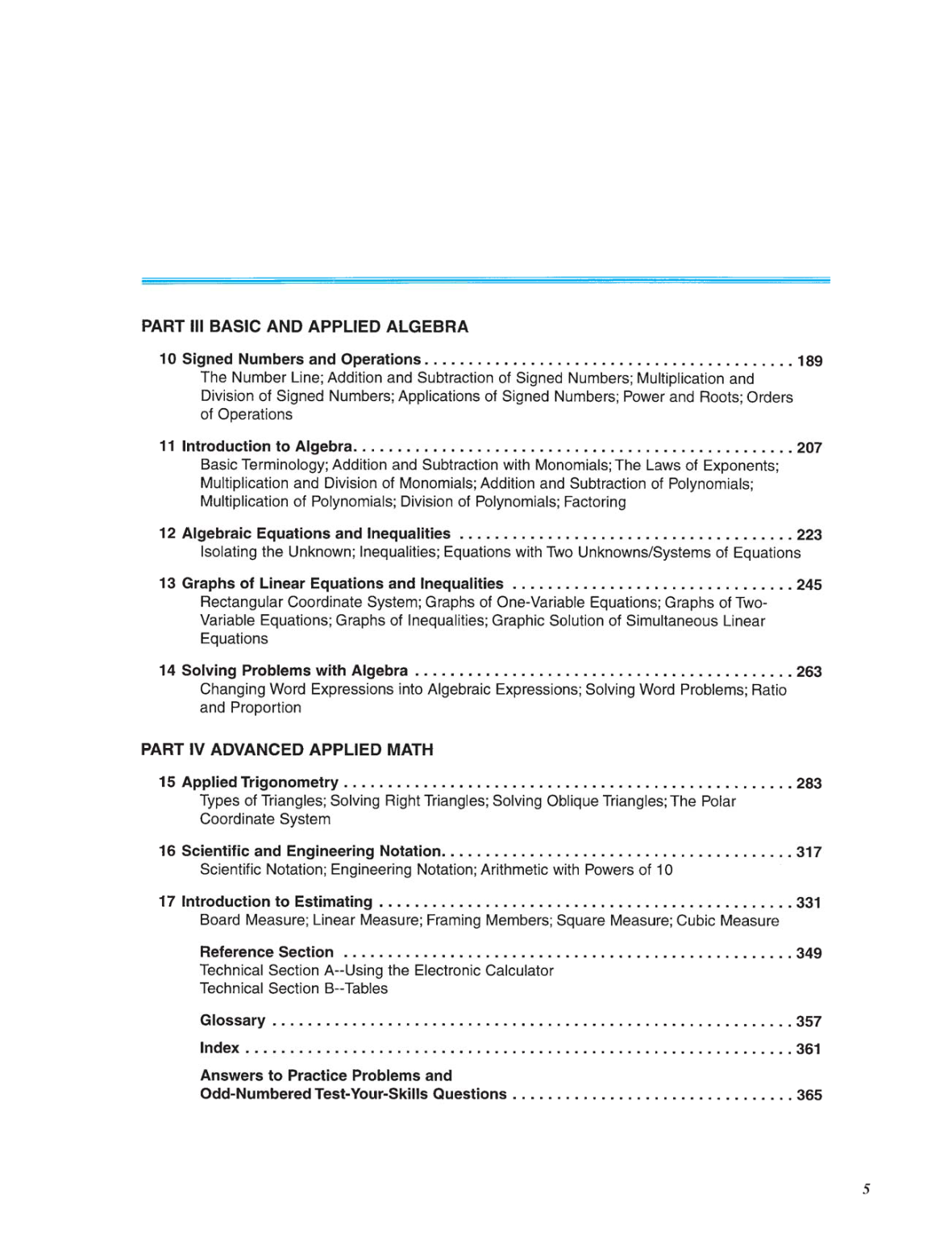 Applied Mathematics, 4th Edition page 5