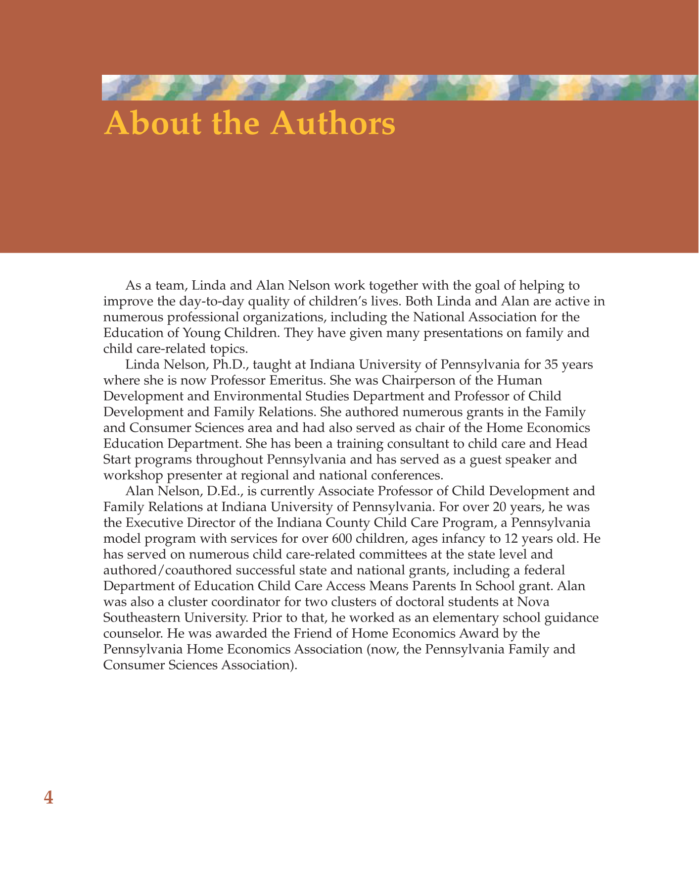 Child Care Administration: Planning Quality Programs for Young Children, 3rd Edition page 4