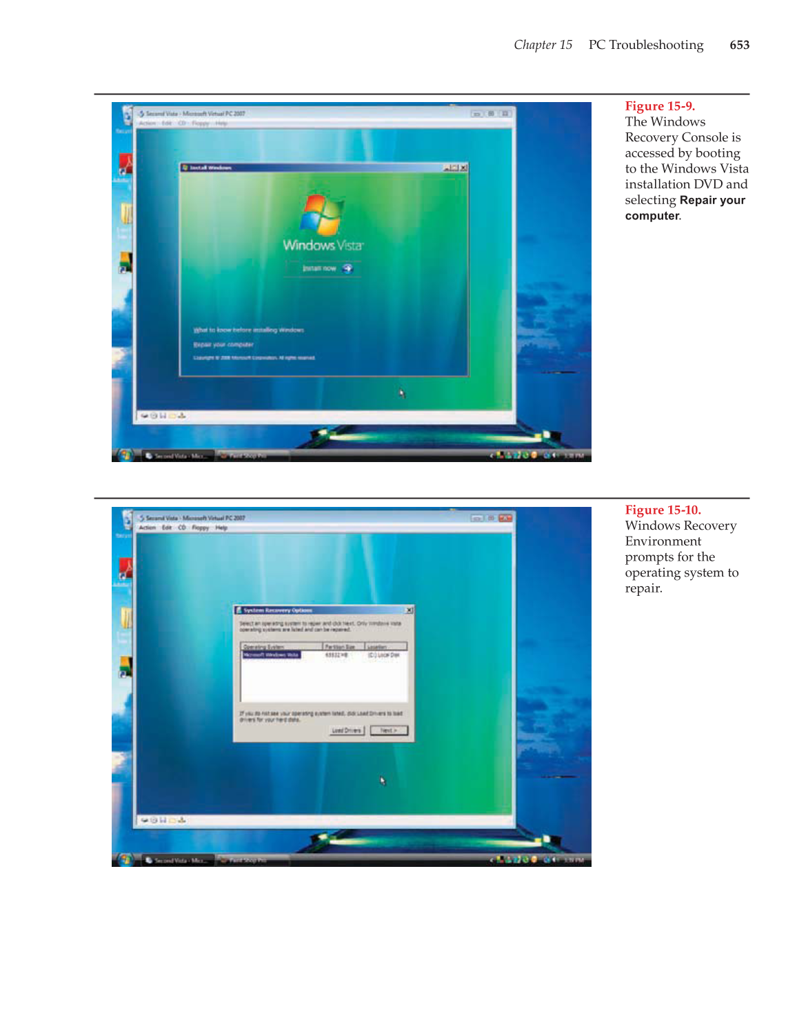 Computer Service and Repair, 3rd Edition page 653