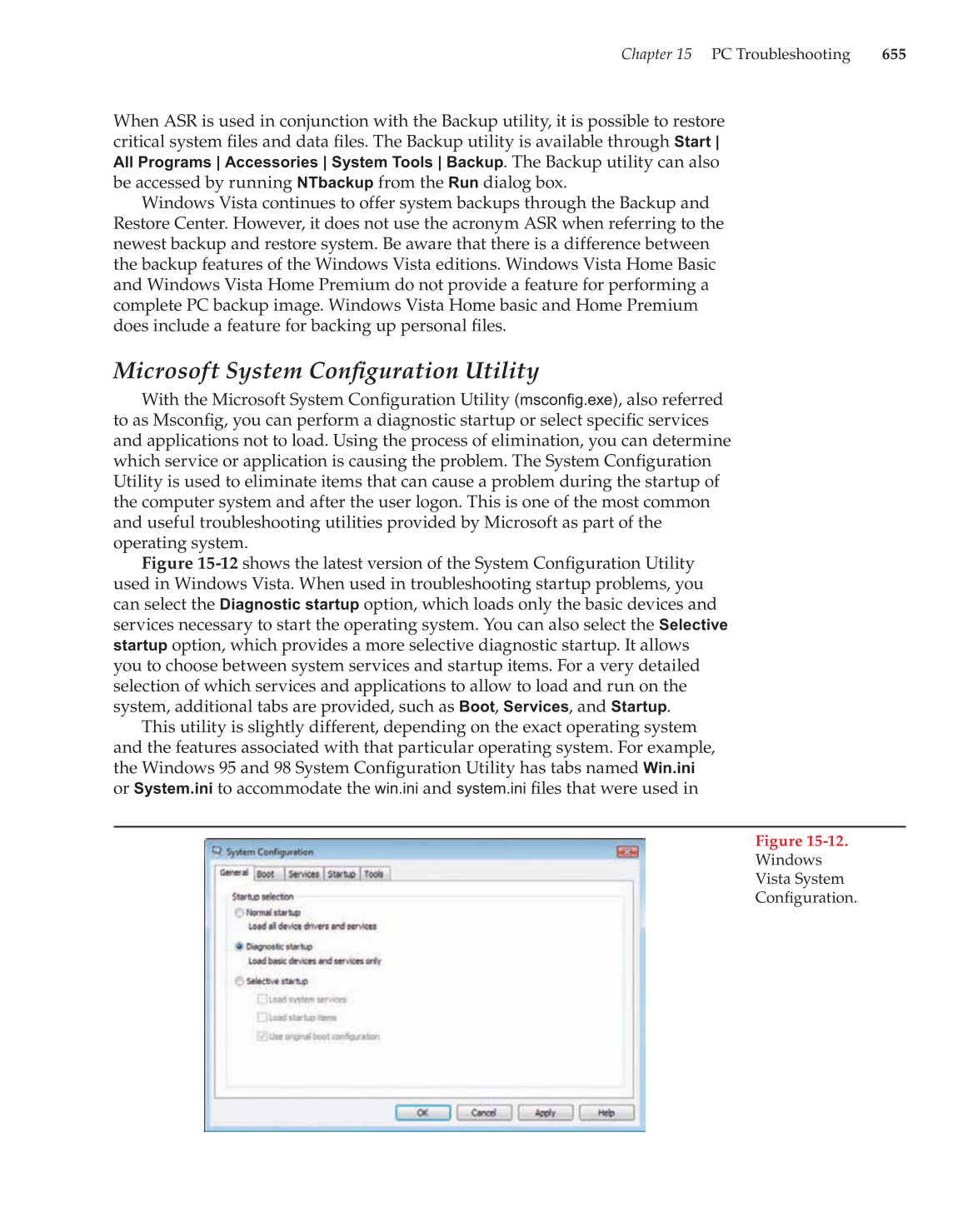 Computer Service and Repair, 3rd Edition page 655