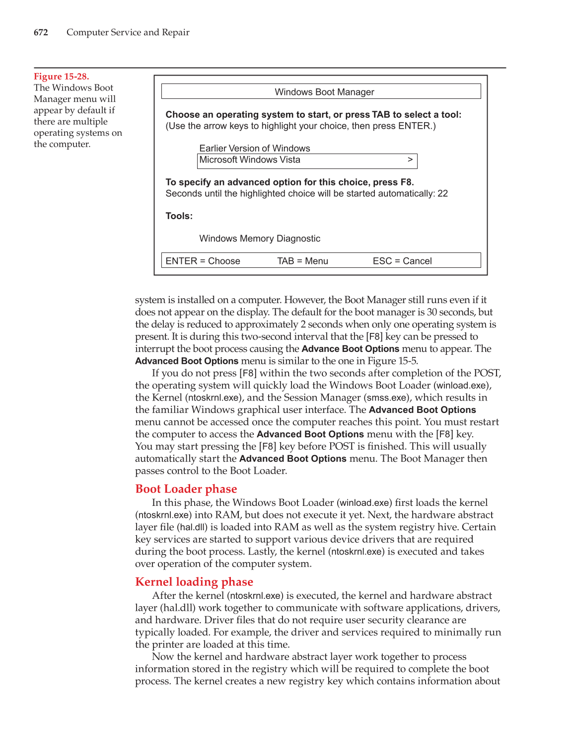 Computer Service and Repair, 3rd Edition page 672