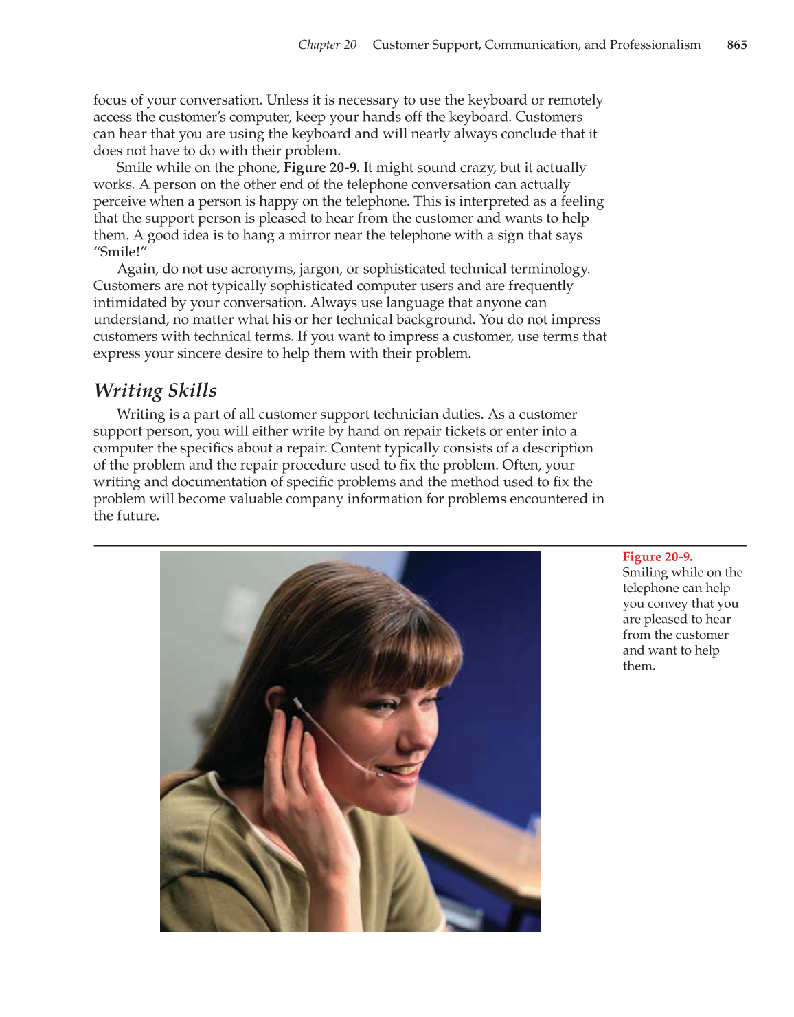 Computer Service and Repair, 3rd Edition page 865