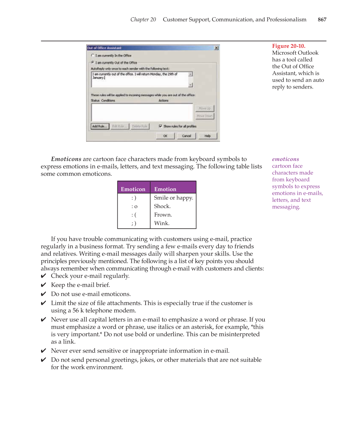 Computer Service and Repair, 3rd Edition page 867