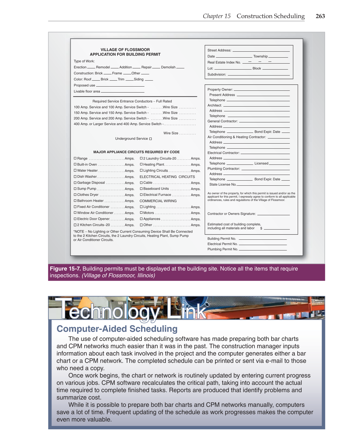 Construction and Building Technology, 1st Edition page 263