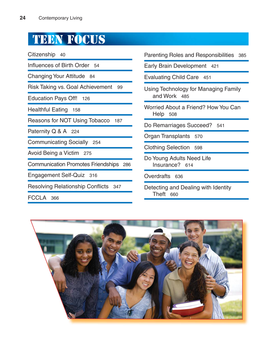 Contemporary Living, 11th Edition page 24