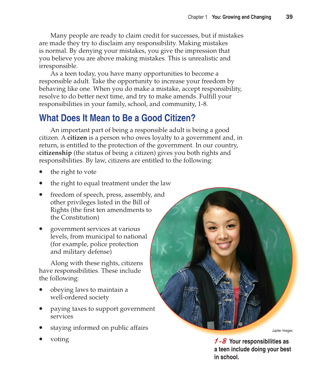 Contemporary Living, 11th Edition page 39