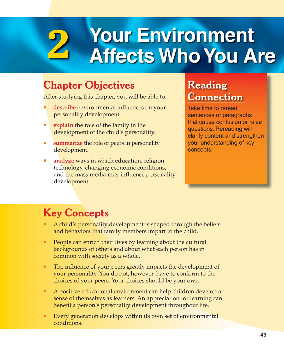 Contemporary Living, 11th Edition page 49