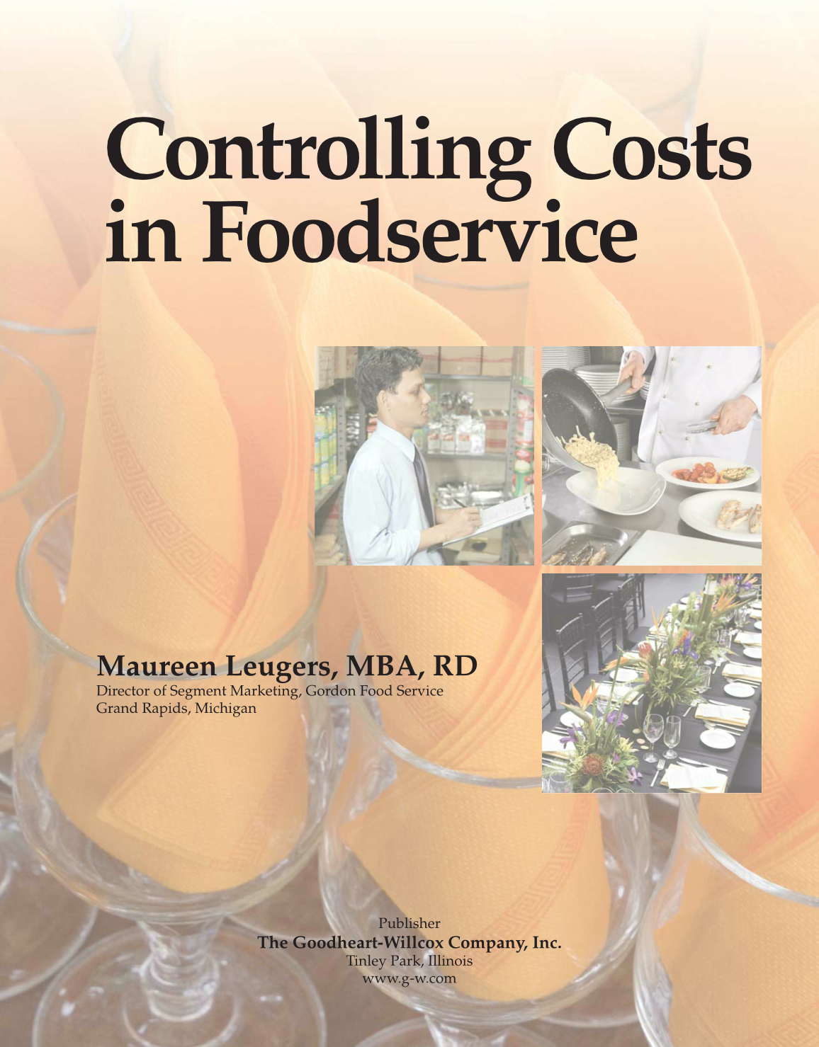 Controlling Costs in Foodservice, 1st Edition page i