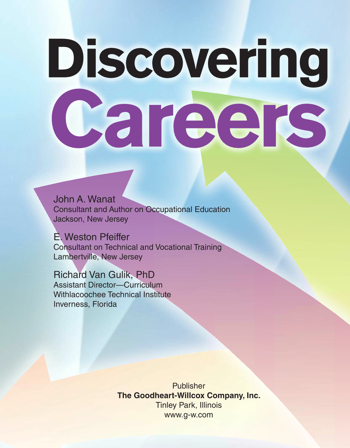 Discovering Careers, 8th Edition page I