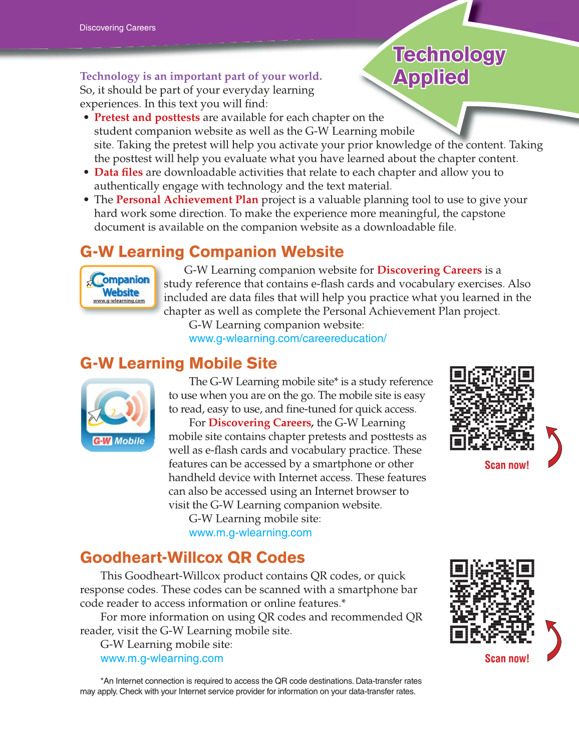 Discovering Careers, 8th Edition page 1